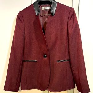 Maroon blazer
